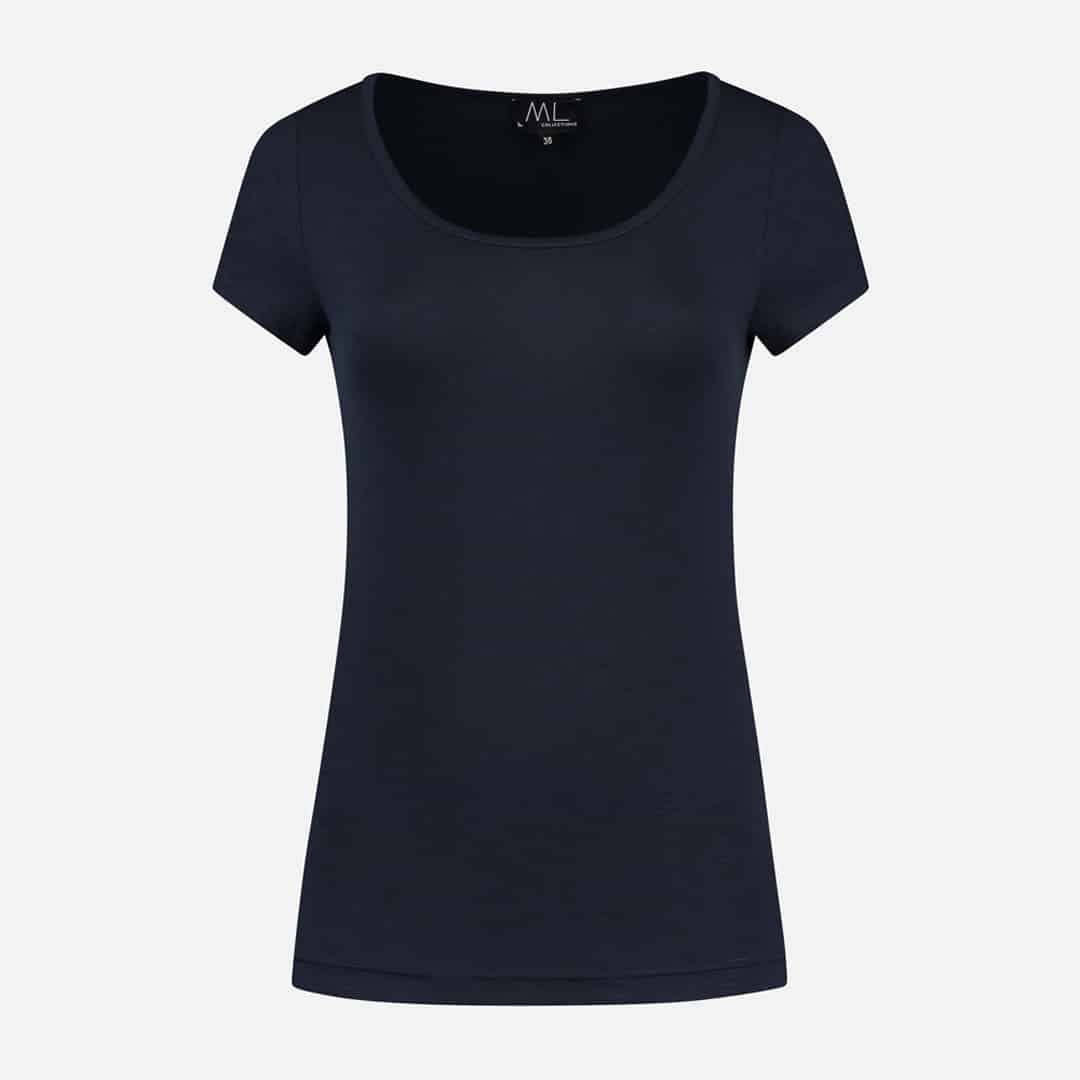 Ronde hals t shirt hot sale